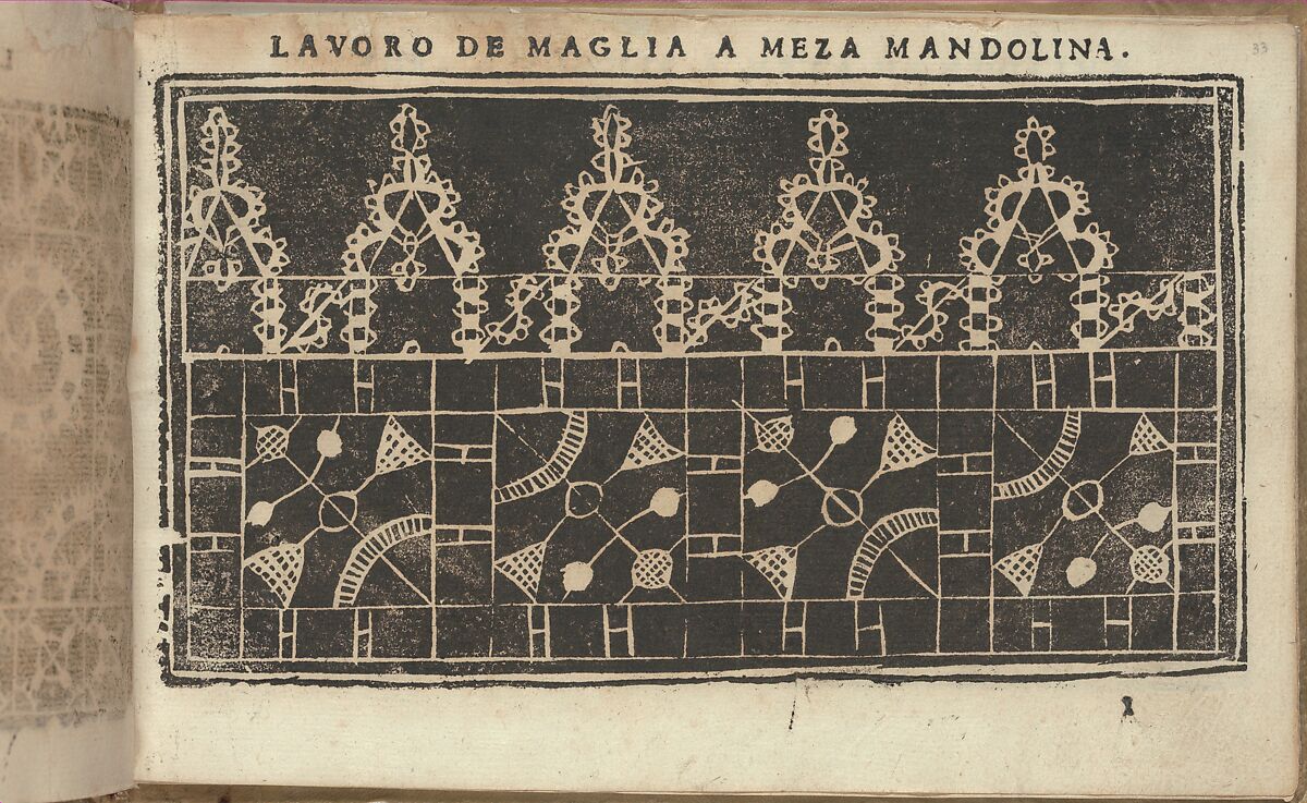 Studio delle virtuose Dame, Isabella Catanea Parasole (Italian, ca. 1565/70–ca. 1625), Woodcut