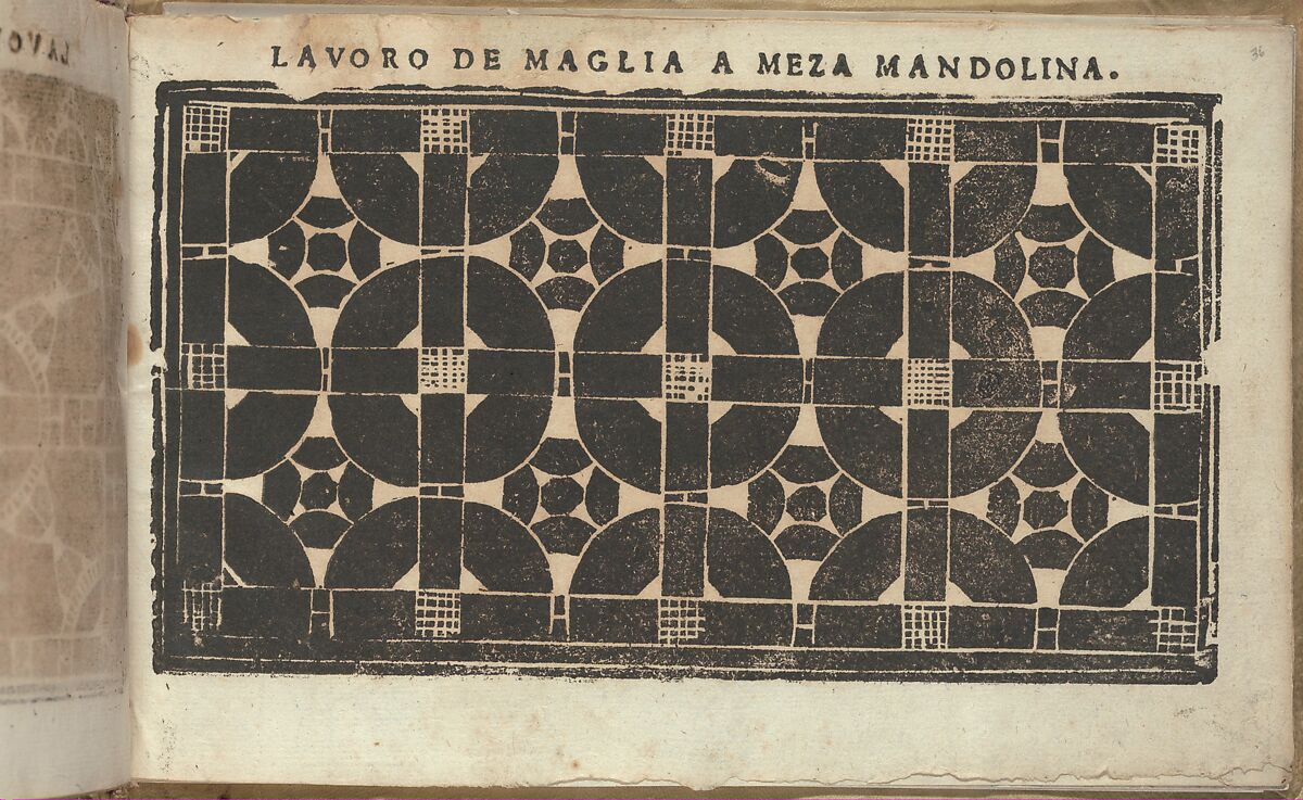 Studio delle virtuose Dame, Isabella Catanea Parasole (Italian, ca. 1565/70–ca. 1625), Woodcut
