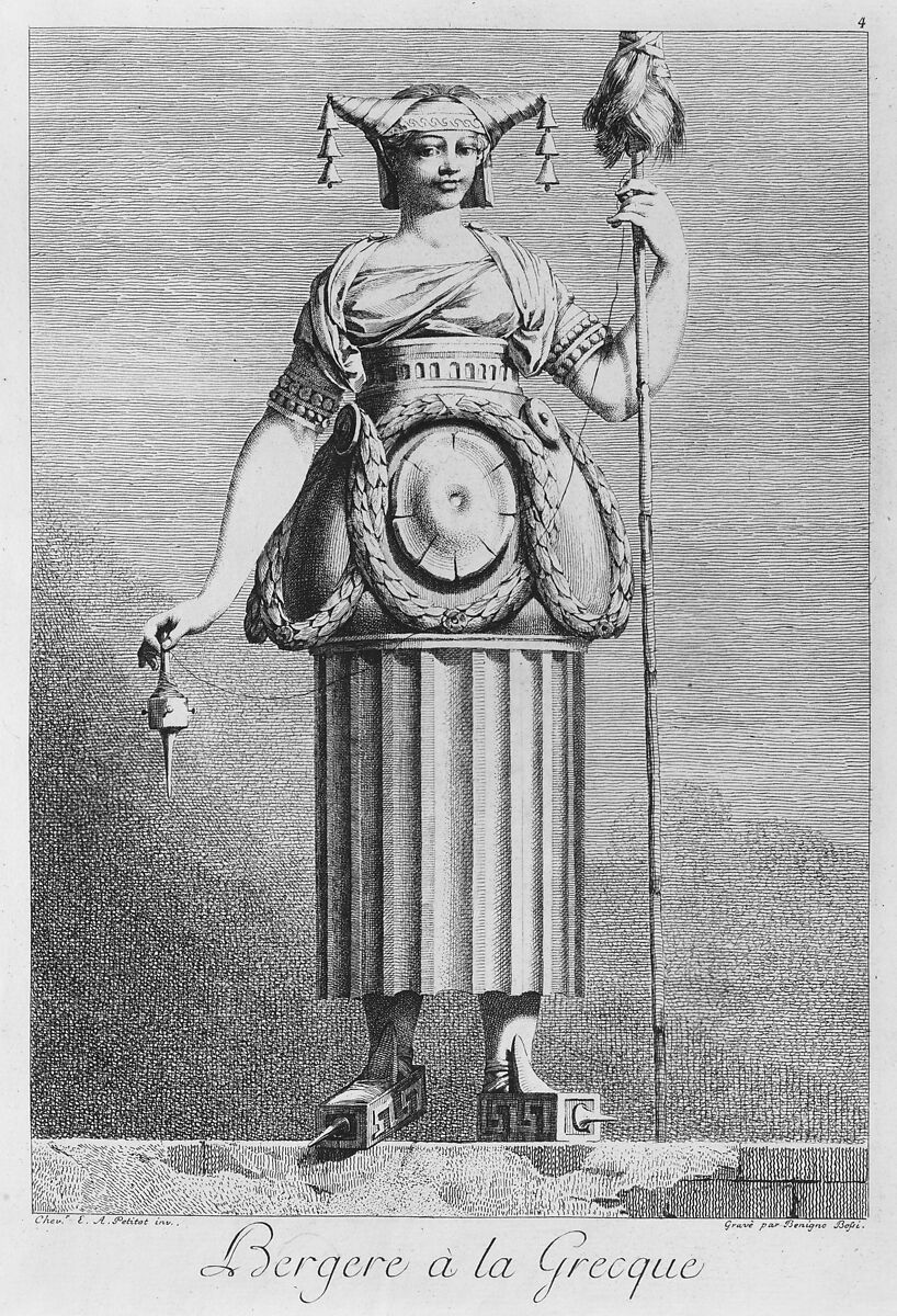 Mascarade à la Grecque; Suite des Vases; and [Cheminées], Ennemond Alexandre Petitot (French, Lyons 1727–1801 Parma), Etching