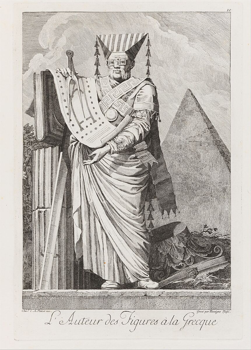 Mascarade à la Grecque; Suite des Vases; and [Cheminées], Ennemond Alexandre Petitot (French, Lyons 1727–1801 Parma), Etching