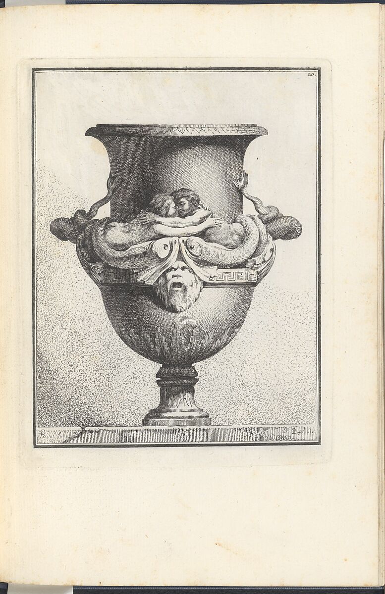 Suite de Vases, Ennemond Alexandre Petitot (French, Lyons 1727–1801 Parma), Etching