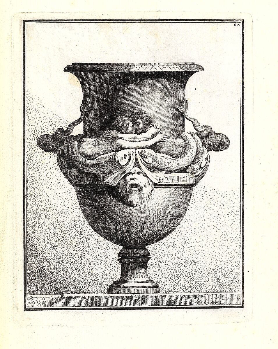Suite de Vases, Ennemond Alexandre Petitot (French, Lyons 1727–1801 Parma), Etching