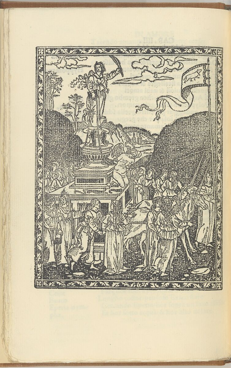 Triomphi di messer Francesco Petracha (facsimile), Written by Francesco Petrarca (Italian, Arezzo, Tuscany 1304–1374 Arquà)