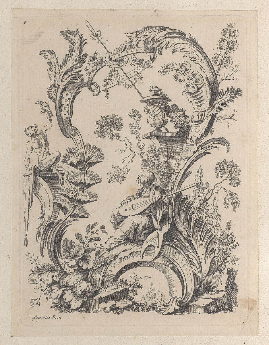 Ornaments Chinois (Bound Collection of Chinoiserie Panels), Etched, designed, and published by François Vivares (French, Saint-Jean-du-Bruel 1709–1780 London), Etching