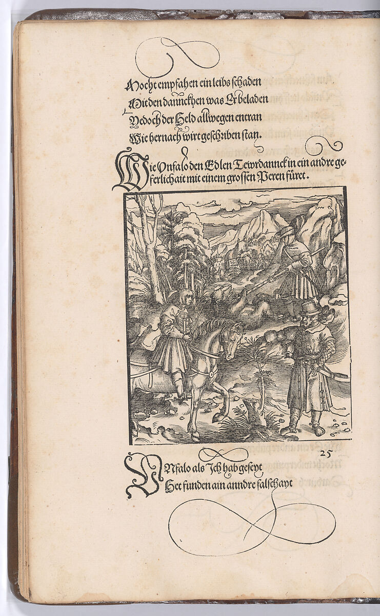 Theuerdank, Written by Melchior Pfintzing (German), Woodcuts with letterpress