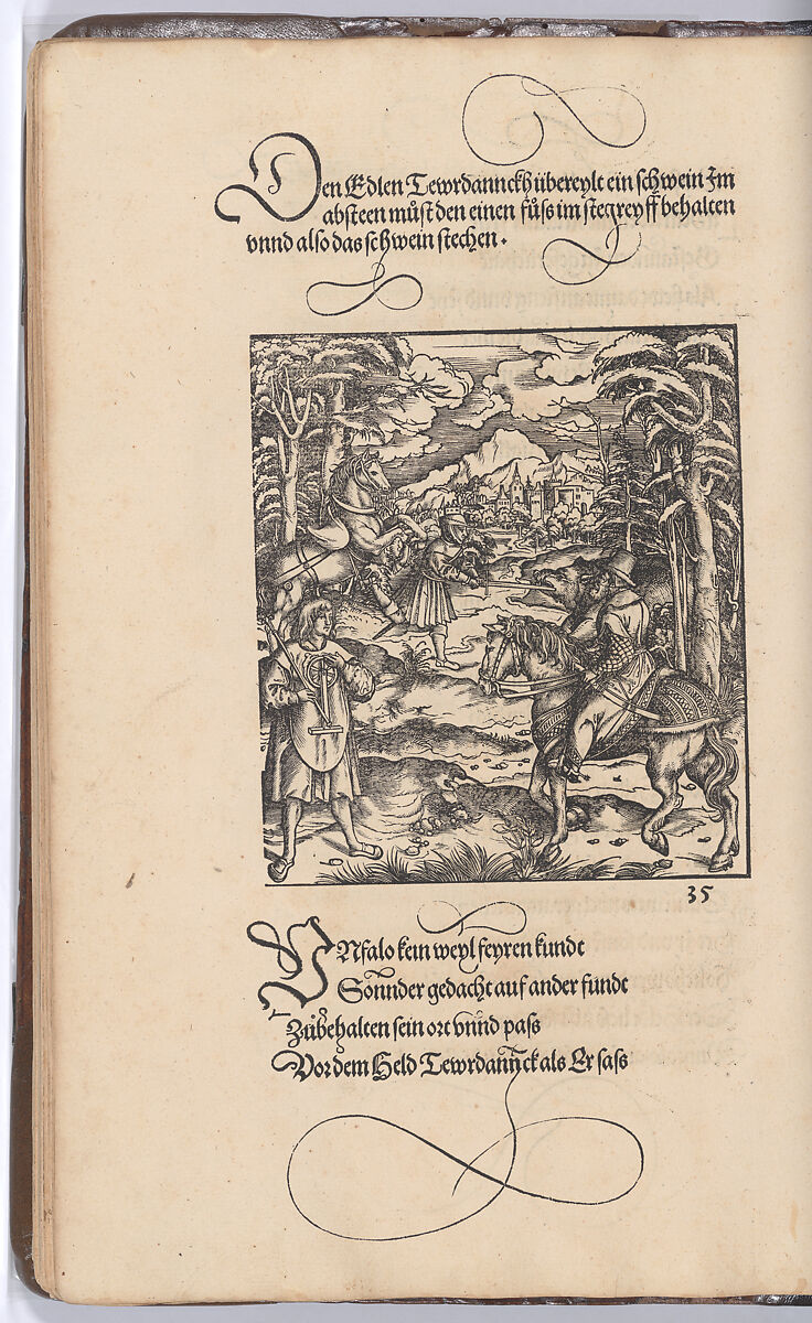 Theuerdank, Written by Melchior Pfintzing (German), Woodcuts with letterpress