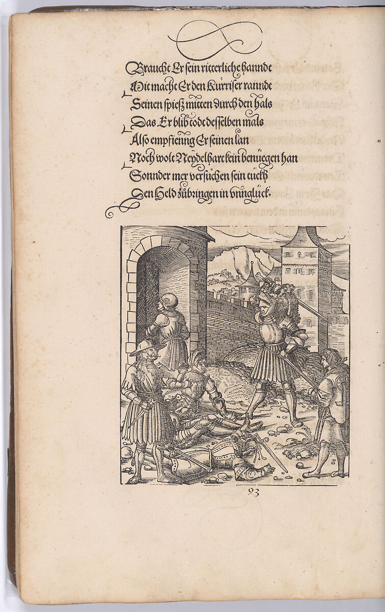 Theuerdank, Written by Melchior Pfintzing (German), Woodcuts with letterpress