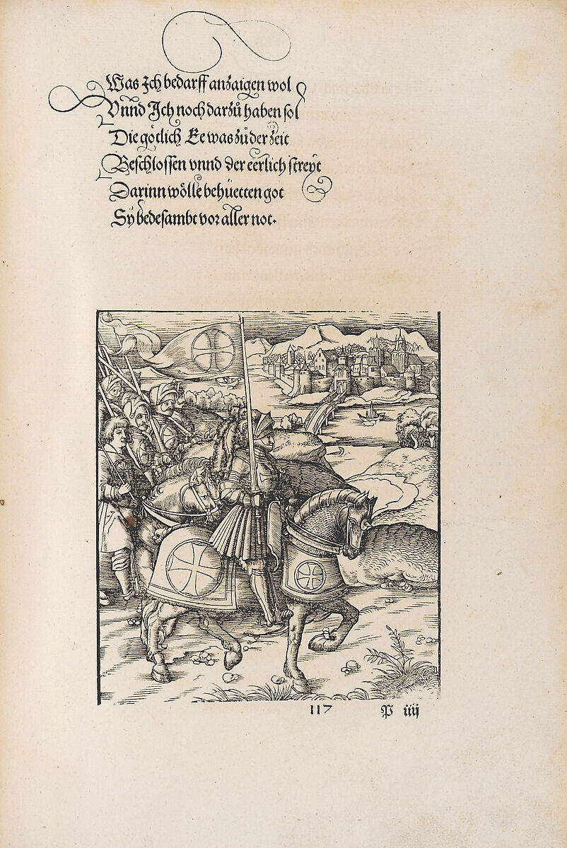 Theuerdank, Written by Melchior Pfintzing (German), Woodcuts with letterpress