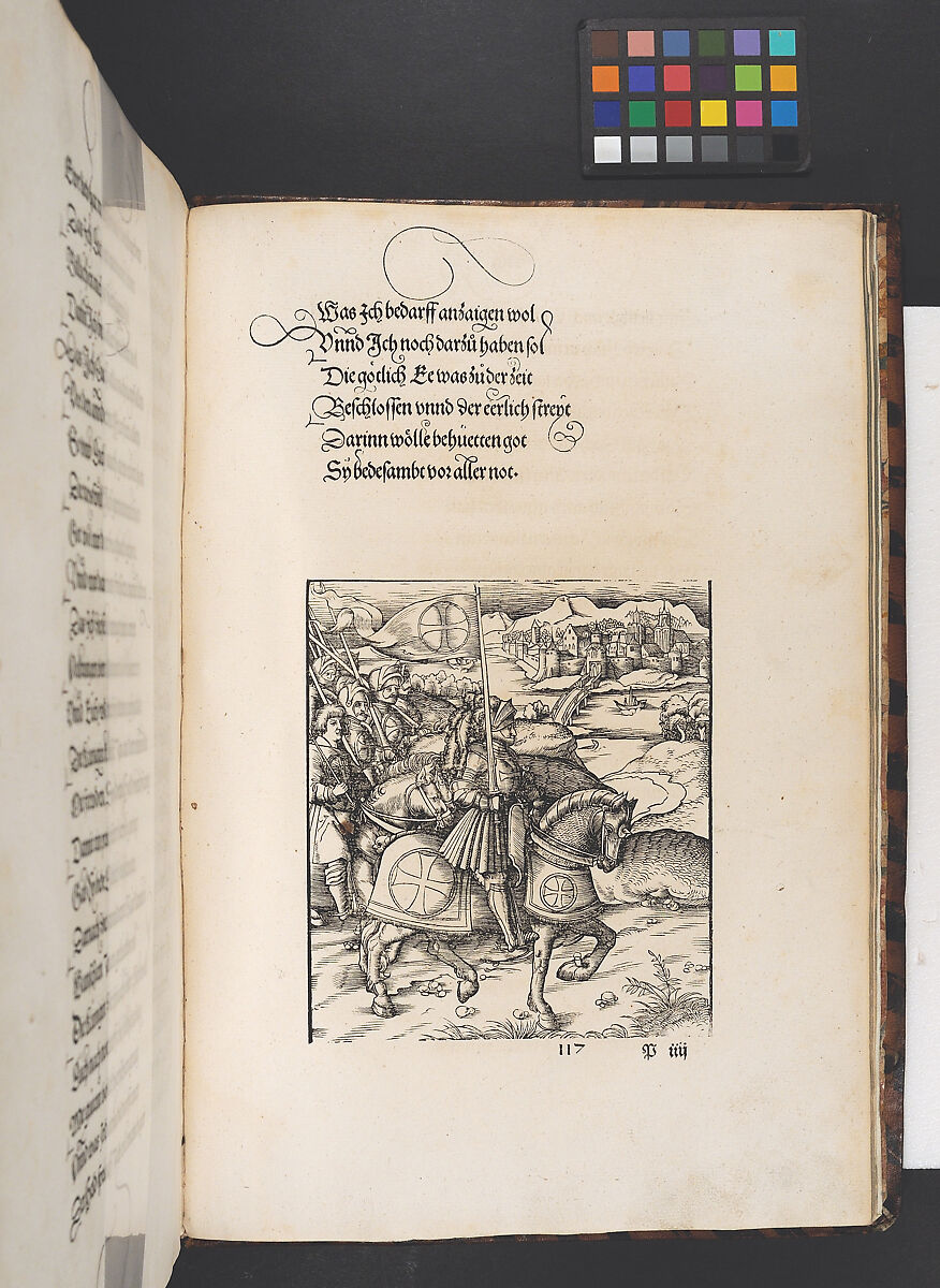 Theuerdank, Written by Melchior Pfintzing (German), Woodcuts with letterpress