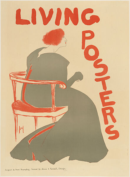 Living Posters, Frank Hazenplug (American, 1873/74–1931), Lithograph 