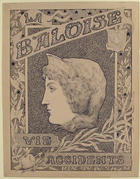 La Baloise--Vie Accidents, A. Valley, Pen and black ink heightened with white