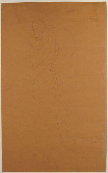 Sapphic couple, Auguste Clot (French, 1858–1936), Lithograph