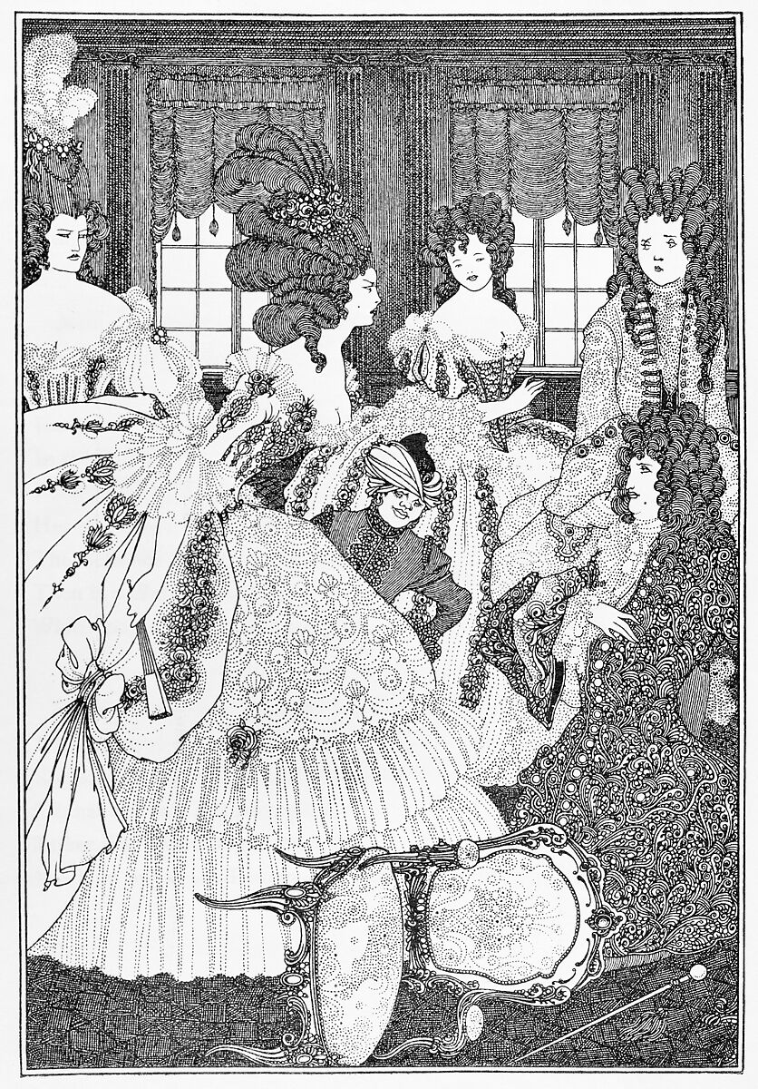 The Rape of the Lock: An Heroi-Comical Poem in Five Cantos, Alexander Pope (British, 1688–1744), Illustrations: process prints from line blocks