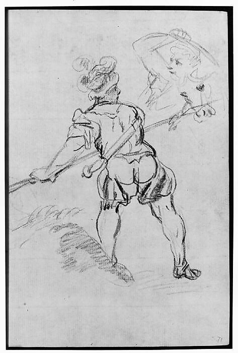 Sketchbook, Italy, Sir Joshua Reynolds (British, Plympton 1723–1792 London), Graphite, black chalk, pen and brown ink