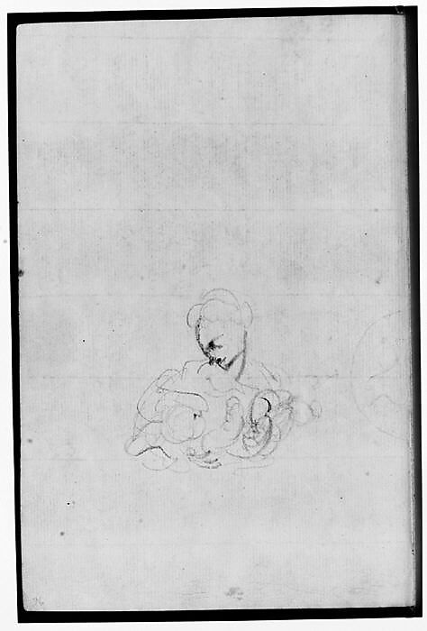 Sketchbook, Italy, Sir Joshua Reynolds (British, Plympton 1723–1792 London), Graphite, black chalk, pen and brown ink