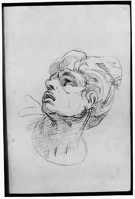 Sketchbook, Italy, Sir Joshua Reynolds (British, Plympton 1723–1792 London), Graphite, black chalk, pen and brown ink