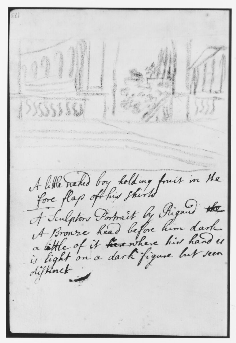 Sketchbook, Italy, Sir Joshua Reynolds (British, Plympton 1723–1792 London), Graphite, black chalk, pen and brown ink