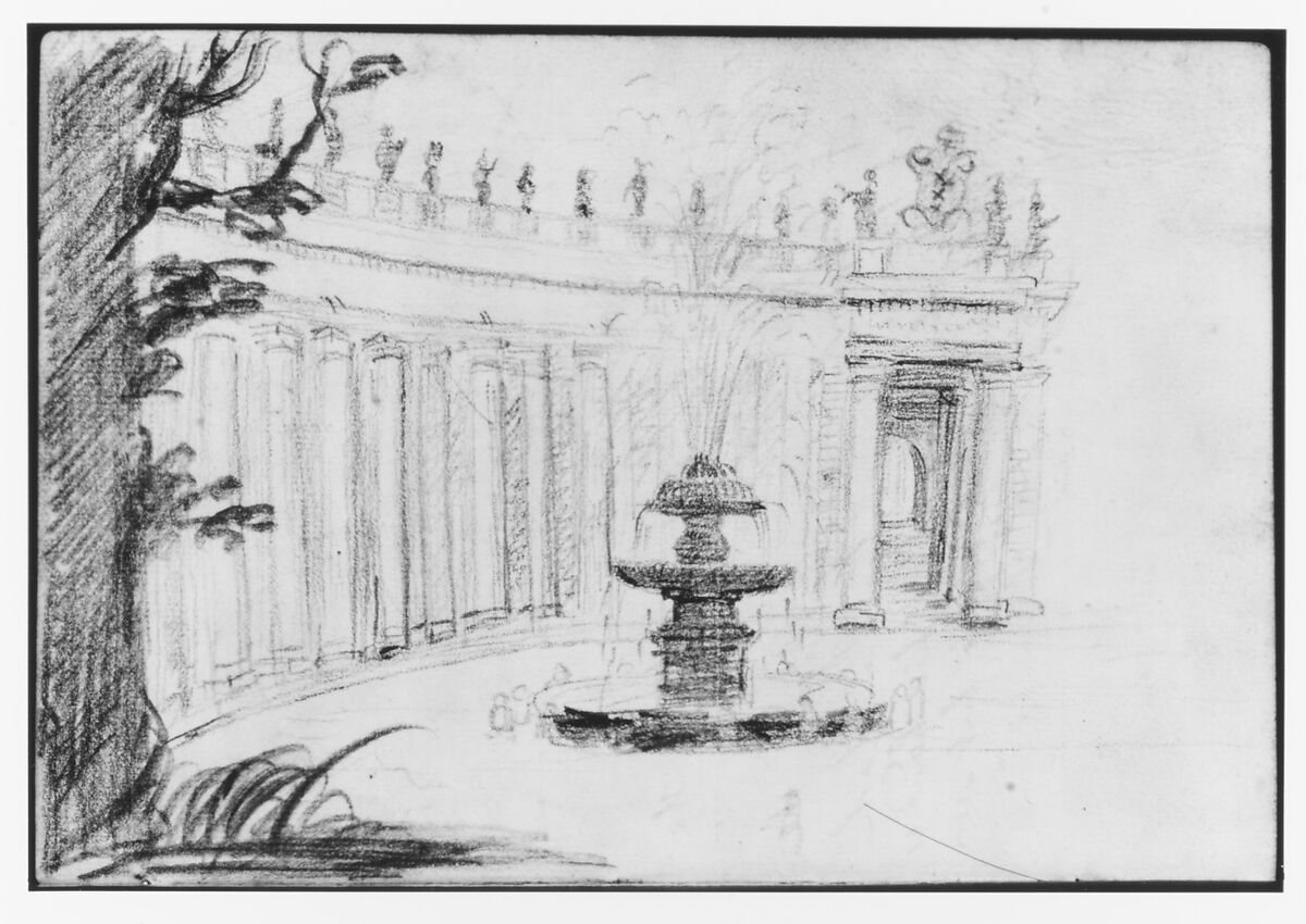 Sketchbook, Italy, Sir Joshua Reynolds (British, Plympton 1723–1792 London), Graphite, black chalk, pen and brown ink