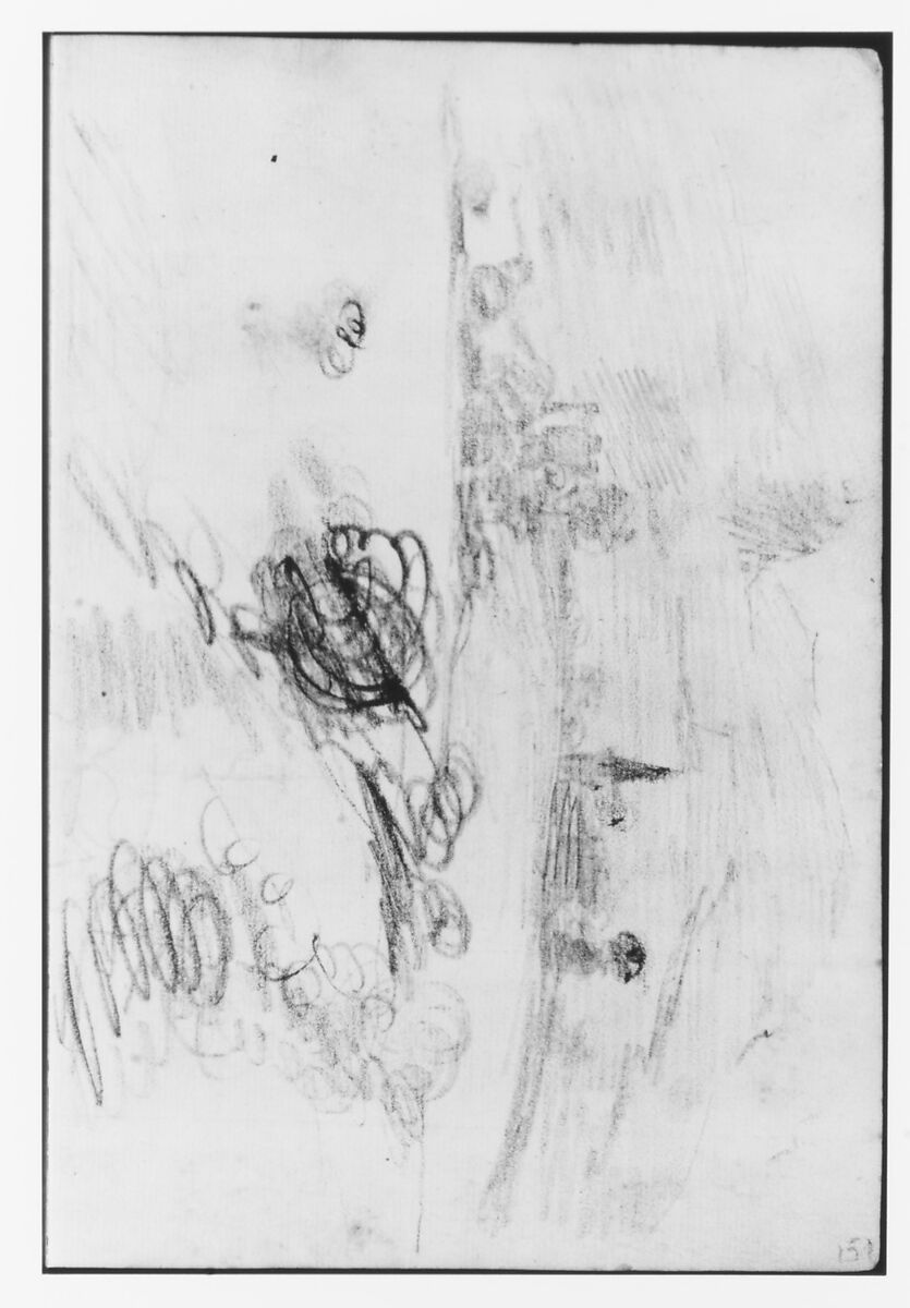 Sketchbook, Italy, Sir Joshua Reynolds (British, Plympton 1723–1792 London), Graphite, black chalk, pen and brown ink