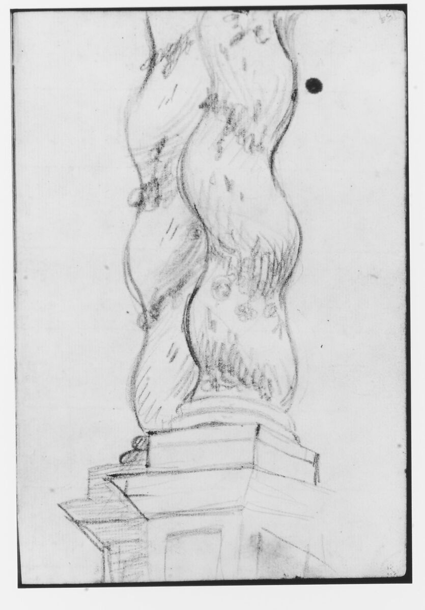 Sketchbook, Italy, Sir Joshua Reynolds (British, Plympton 1723–1792 London), Graphite, black chalk, pen and brown ink