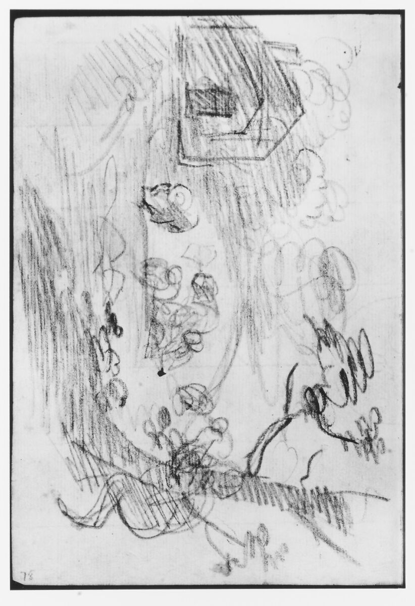 Sketchbook, Italy, Sir Joshua Reynolds (British, Plympton 1723–1792 London), Graphite, black chalk, pen and brown ink