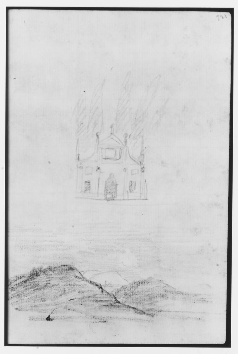 Sketchbook, Italy, Sir Joshua Reynolds (British, Plympton 1723–1792 London), Graphite, black chalk, pen and brown ink