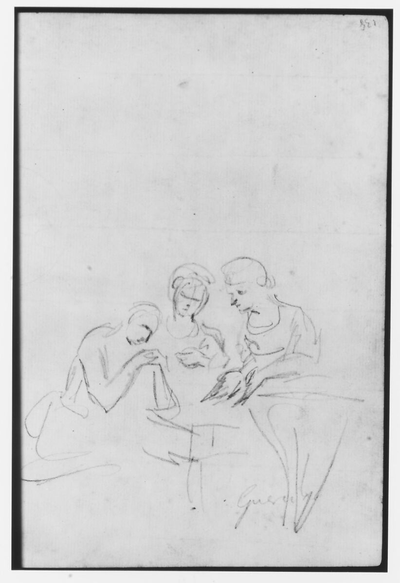 Sketchbook, Italy, Sir Joshua Reynolds (British, Plympton 1723–1792 London), Graphite, black chalk, pen and brown ink