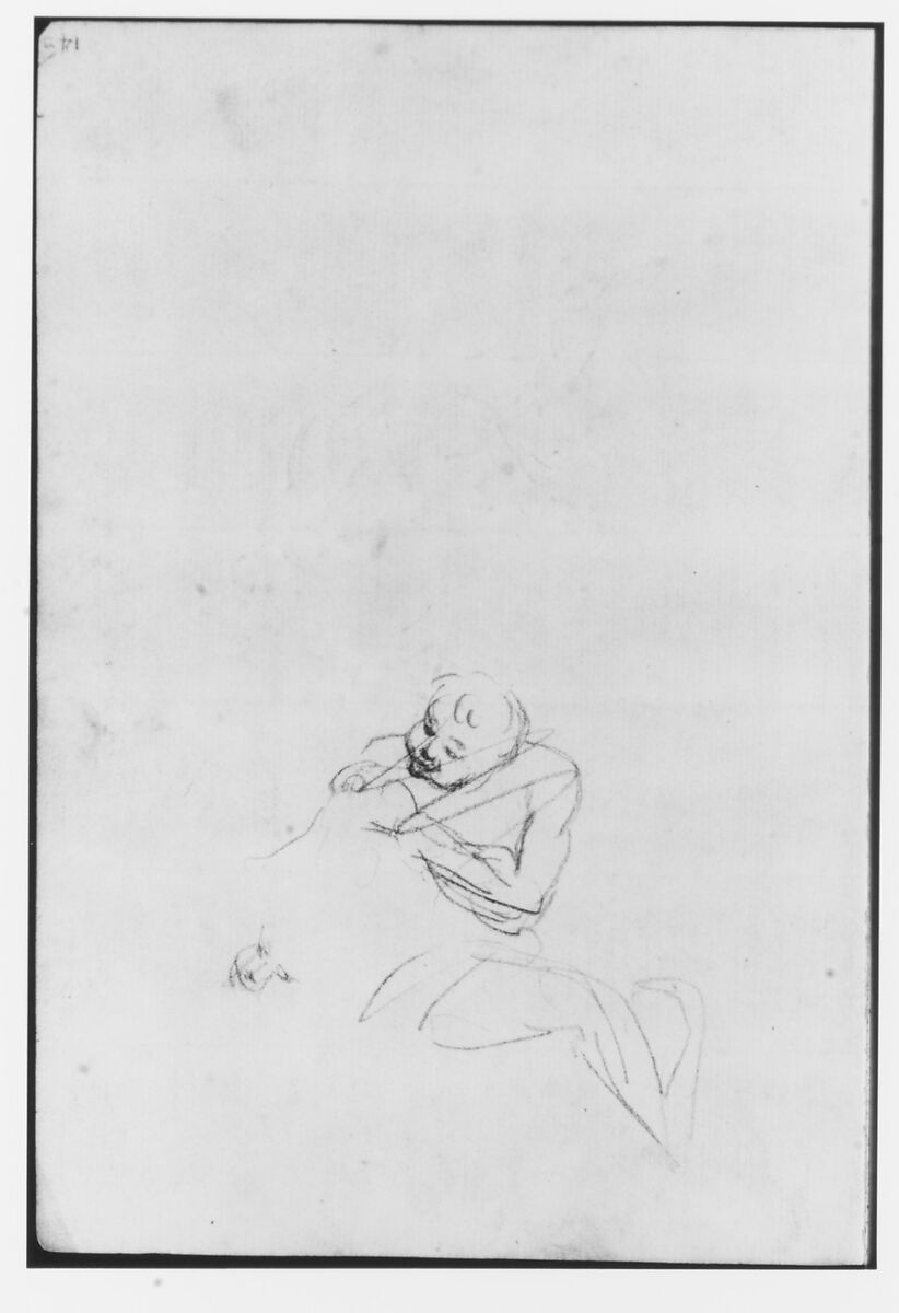 Sketchbook, Italy, Sir Joshua Reynolds (British, Plympton 1723–1792 London), Graphite, black chalk, pen and brown ink