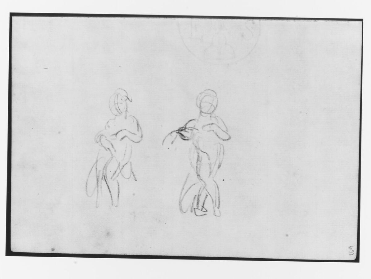 Sketchbook, Italy, Sir Joshua Reynolds (British, Plympton 1723–1792 London), Graphite, black chalk, pen and brown ink