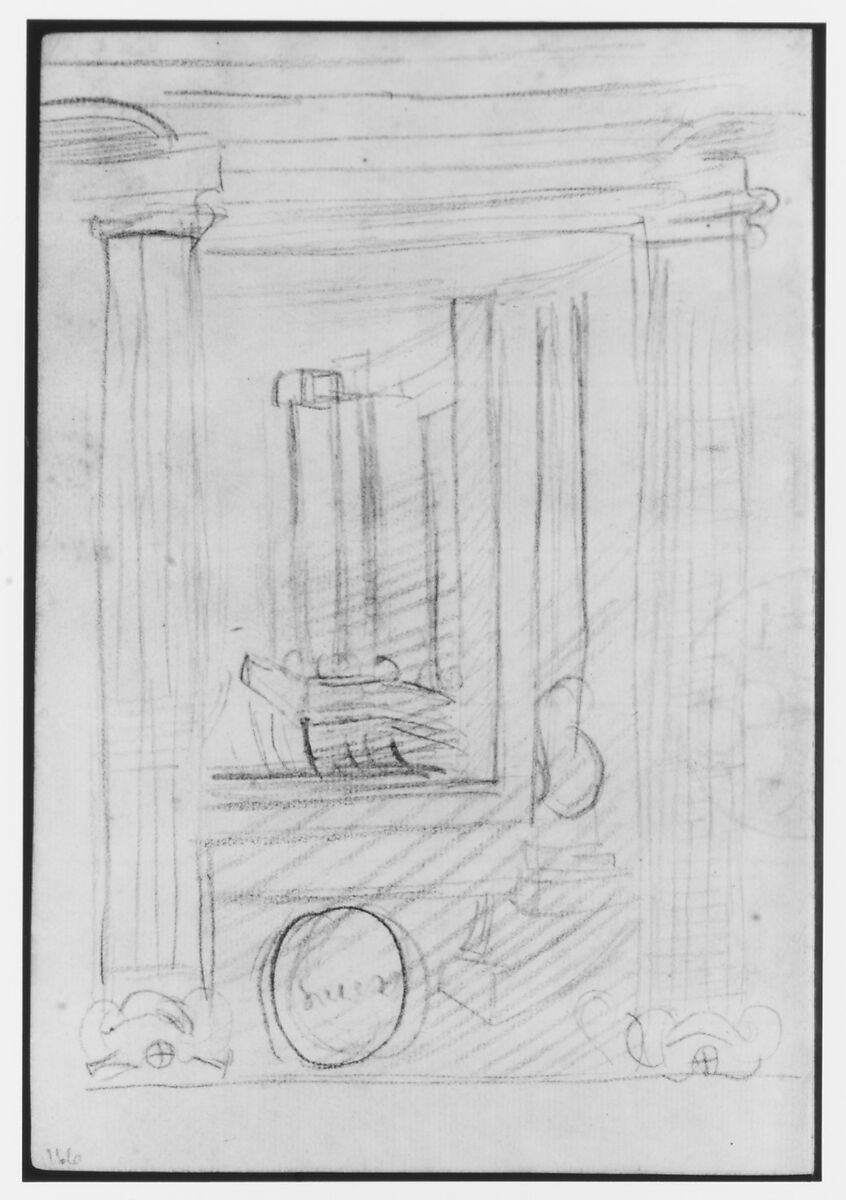 Sketchbook, Italy, Sir Joshua Reynolds (British, Plympton 1723–1792 London), Graphite, black chalk, pen and brown ink