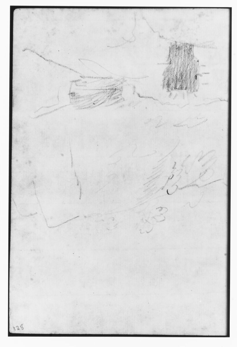 Sketchbook, Italy, Sir Joshua Reynolds (British, Plympton 1723–1792 London), Graphite, black chalk, pen and brown ink