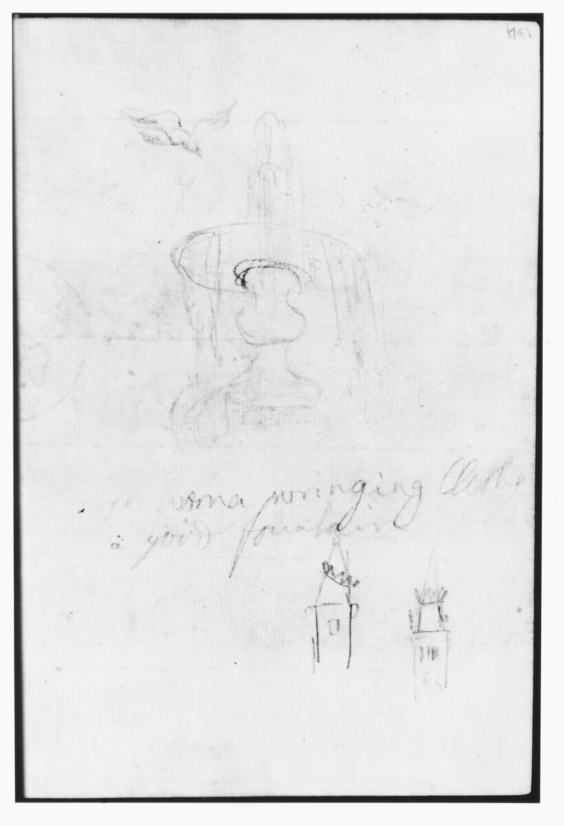 Sketchbook, Italy, Sir Joshua Reynolds (British, Plympton 1723–1792 London), Graphite, black chalk, pen and brown ink