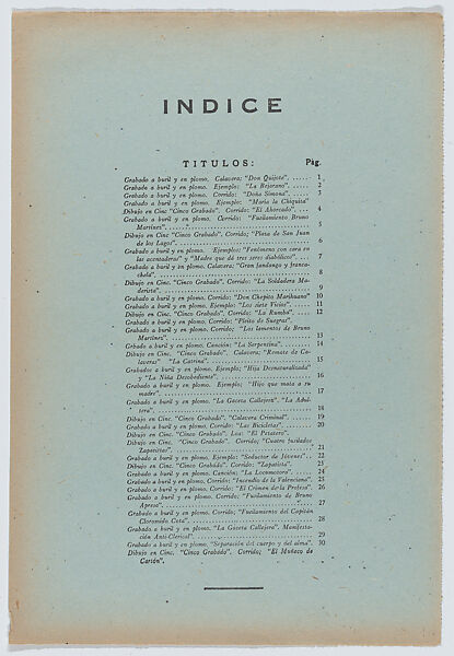 'José Guadalupe Posada: 36 Grabados' (Mexico, 1943), José Guadalupe Posada (Mexican, Aguascalientes 1852–1913 Mexico City)
