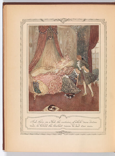 The Sleeping Beauty and Other Fairy Tales from the Old French, Edmund Dulac (British (born France), Toulouse 1882–1953 London), Illustrations: transfer lithographs and photographic process 
