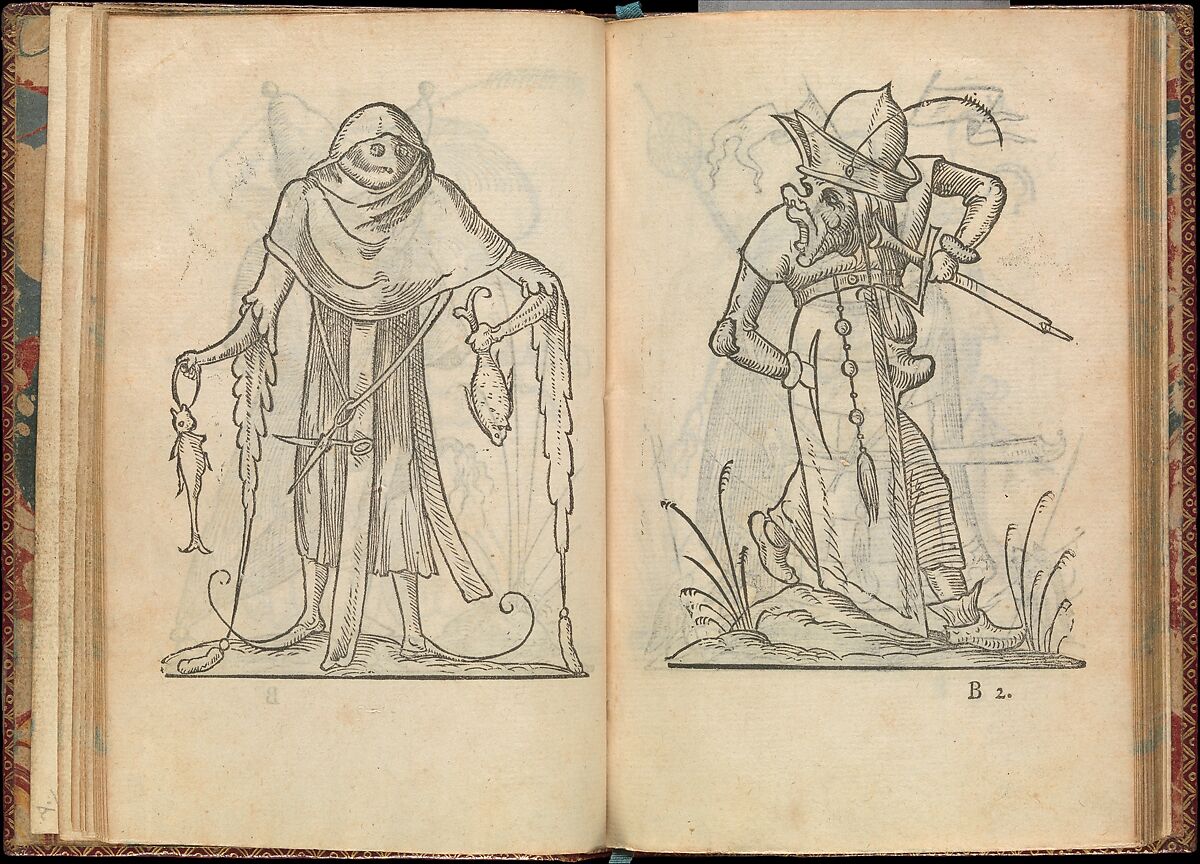 Les Songes Drolatiques de Pantagruel ou sont contenues plusieurs figures de l'invention de maitre François Rabelais, François Desprez (French, active 16th century), Letterpress text with woodcut illustrations