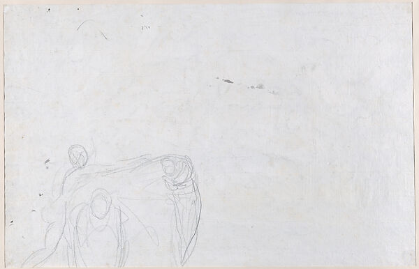 John Howard Visiting a Lazaretto (recto); Titania and Her Fairies (verso), George Romney (British, Beckside, Lancashire 1734–1802 Kendal, Cumbria), Pen and black ink, brush and gray wash, over graphite