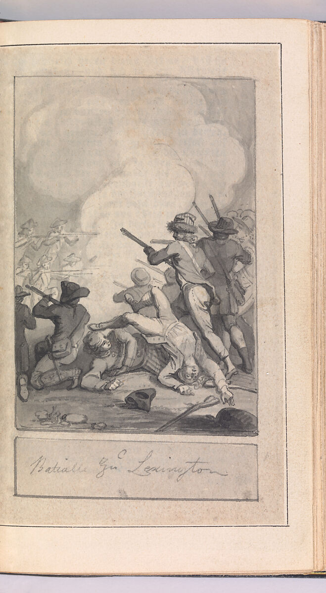 Allgemeines historisches Taschenbuch, oder Abriss der merkwürdigsten neuen Welt-Begebenheiten: enthaltend für 1784 die Geschichte der Revolution von Nord-America [General historical pocketbook, summarizing noteworthy world news of 1784, with a History of the Revolution in North America], Matthias Christian Sprengel (German, 1746–1803), Illustrations: etching and engraving, some hand-colored; pen and ink and wash drawings
