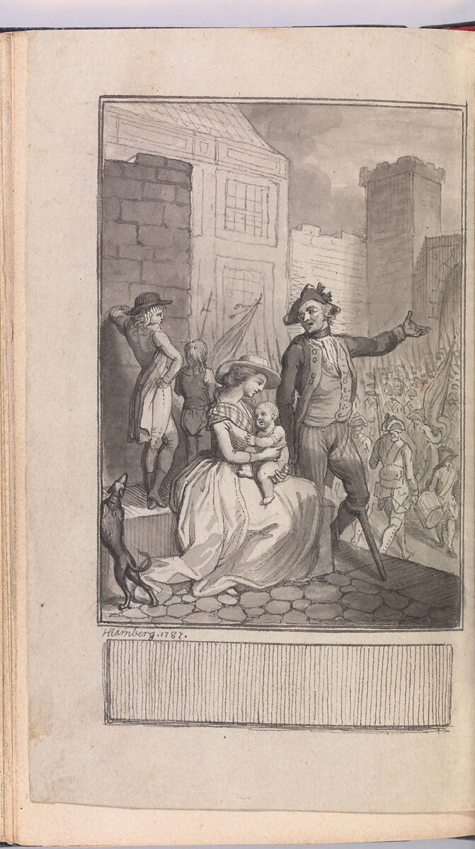 Allgemeines historisches Taschenbuch, oder Abriss der merkwürdigsten neuen Welt-Begebenheiten: enthaltend für 1784 die Geschichte der Revolution von Nord-America [General historical pocketbook, summarizing noteworthy world news of 1784, with a History of the Revolution in North America], Matthias Christian Sprengel (German, 1746–1803), Illustrations: etching and engraving, some hand-colored; pen and ink and wash drawings