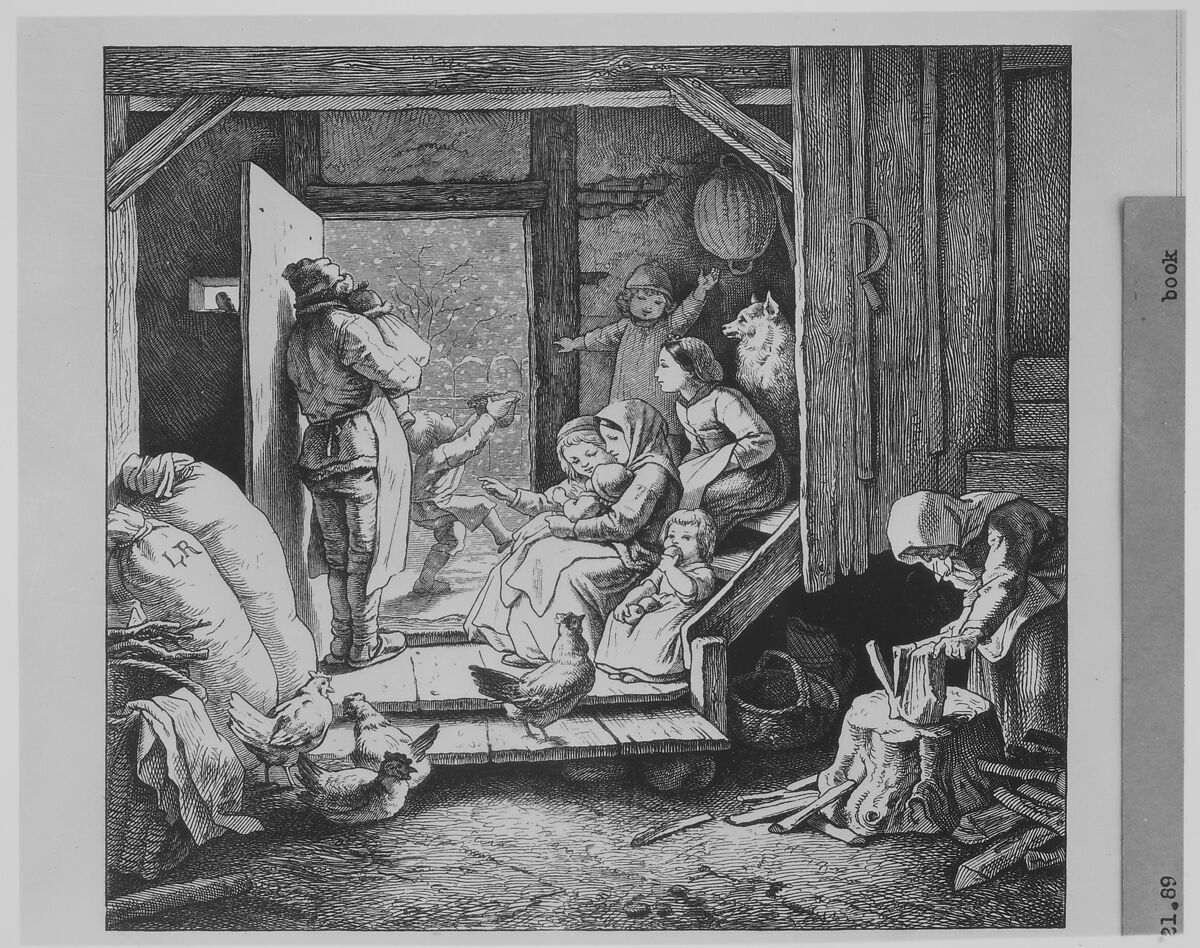 Richter's Werke  (binder's title), Adrian Ludwig Richter (German, Dresden 1803–1884 Dresden), Steel engravings, wood engravings, photoprints