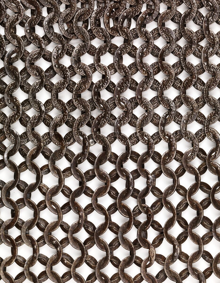 Shirt of Mail and Plate of Emperor Shah Jahan (reigned 1624–58), Steel, iron, gold, leather, Indian