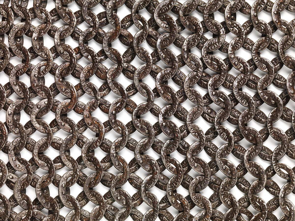 Shirt of Mail and Plate of Emperor Shah Jahan (reigned 1624–58), Steel, iron, gold, leather, Indian