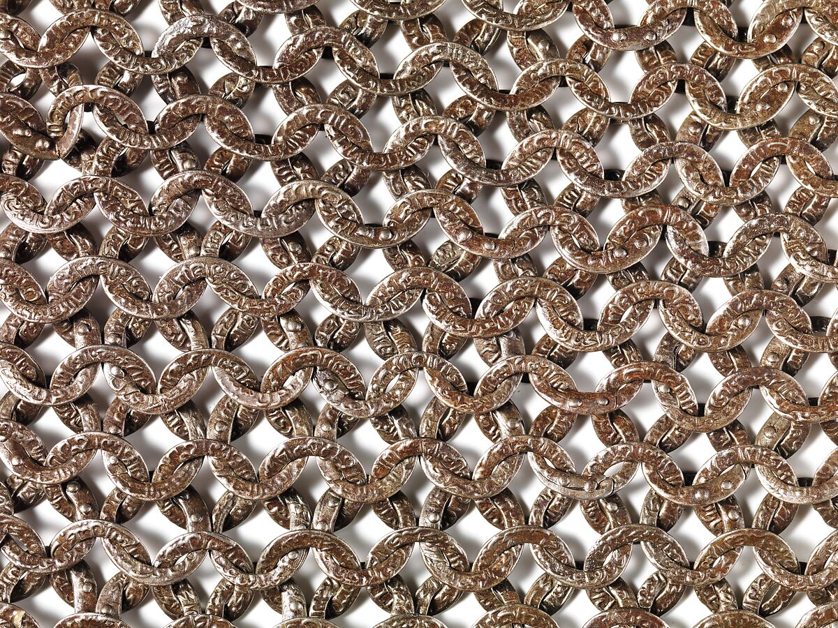 Shirt of Mail and Plate of Emperor Shah Jahan (reigned 1624–58), Steel, iron, gold, leather, Indian