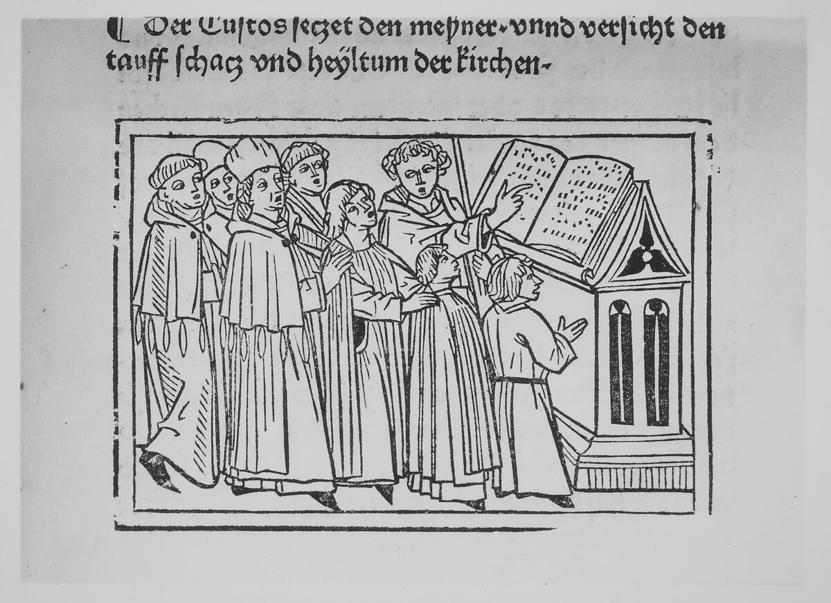 Der Spiegel des Menschlichen lebens, Written by Rodericus Zamorensis (Spanish, 1404–1470), Woodcuts 