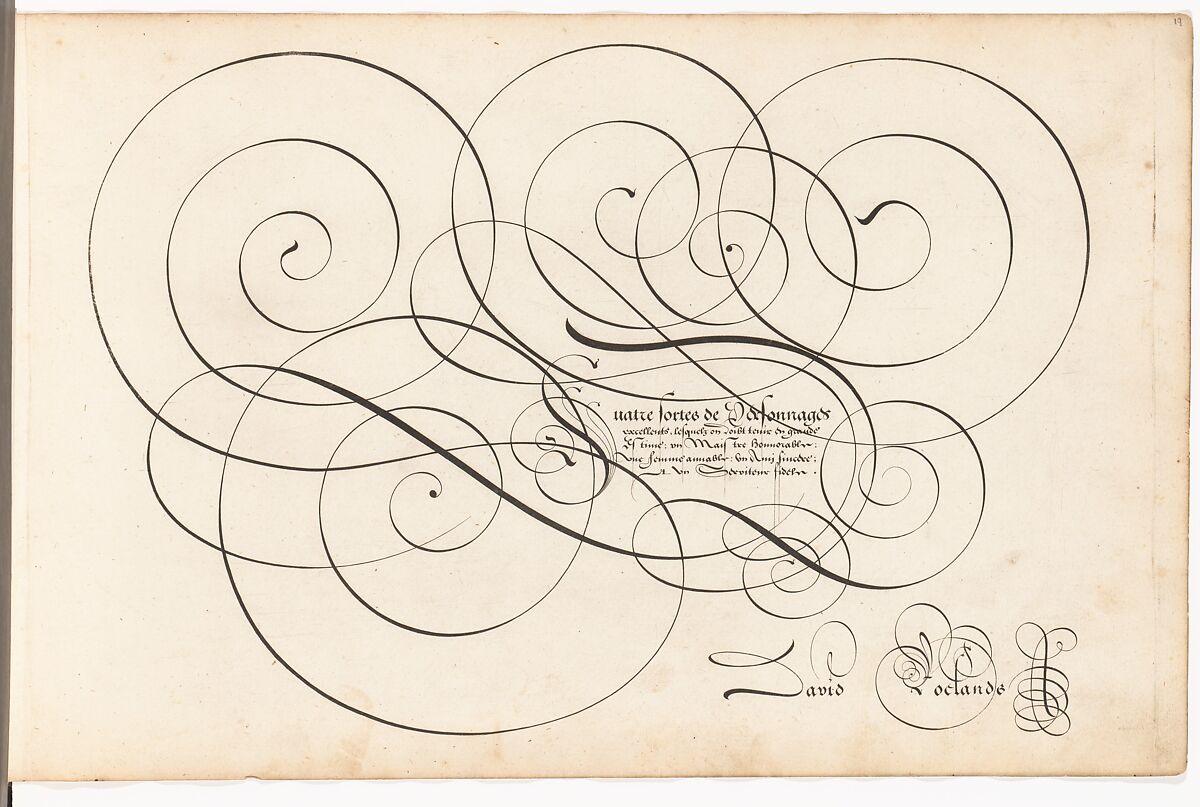 T'Magazin oft Pac-huys der Loffelÿcker Penn-const (The Store Room or Ware House of the Praiseworthy Art of the Pen), David Roelands (Netherlandish, active 17th century), plates: etching, woodcut