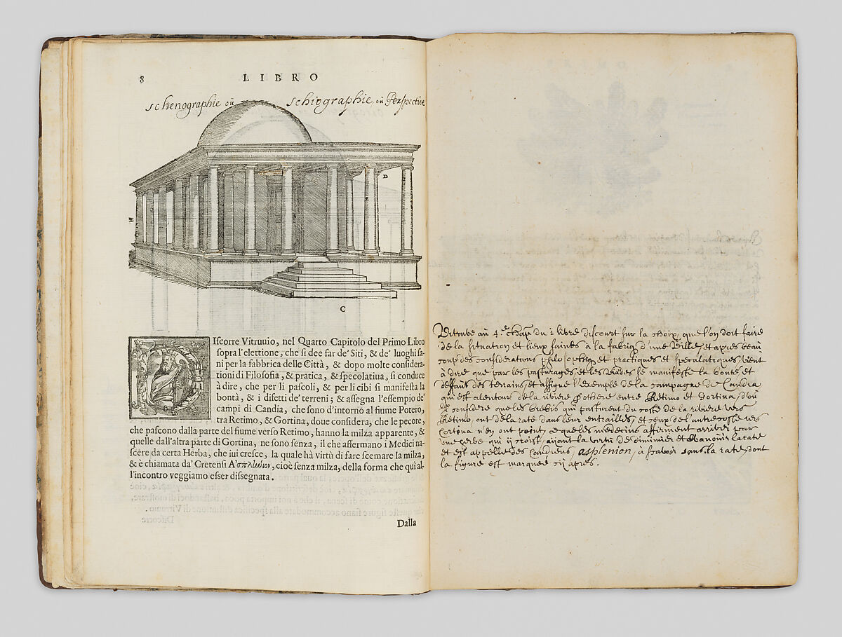 I Dieci libri d'architettura di Gio: Antonio Rusconi. Secondo i precetti di Vitruvio, novamenti ristampati, & accresciuti della Prattica degl'Horologi Solari, Giovanni Antonio Rusconi (ca. 1520–1587), Printed book with woodcut illustrations