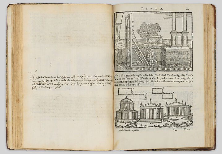 I Dieci libri d'architettura di Gio: Antonio Rusconi. Secondo i precetti di Vitruvio, novamenti ristampati, & accresciuti della Prattica degl'Horologi Solari