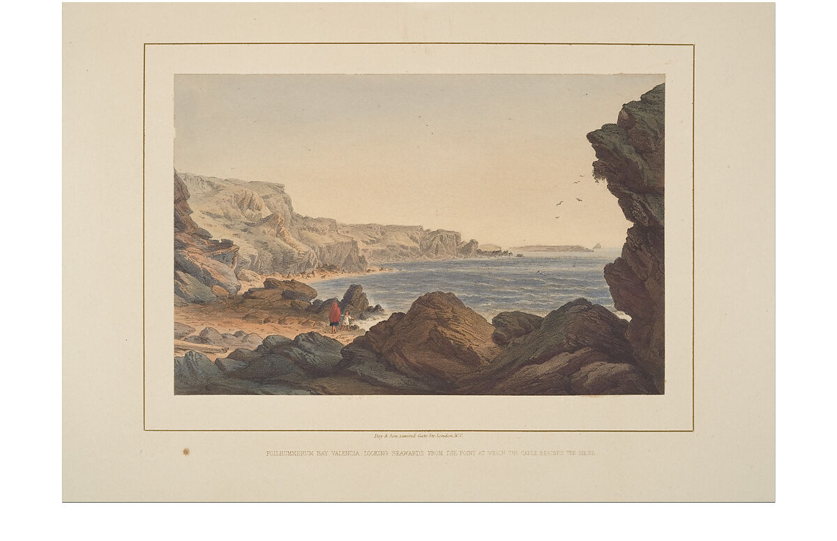 The Atlantic Telegraph, Sir William Howard Russell (Irish, Tallaght, Dublin 1820–1907 London), Illustrations: color lithographs