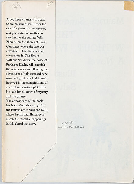 The House Without Windows, Maurice Sandoz (Swiss, Bâle 1892–1958 Lausanne), Illustrations: color lithographs