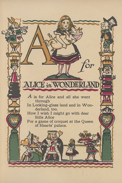 Tony Sarg's Alphabet, Anne Stoddard (American, born 1880), Illustrations: color lithographs 