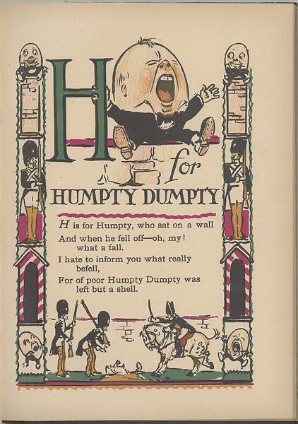 Tony Sarg's Alphabet, Anne Stoddard (American, born 1880), Illustrations: color lithographs